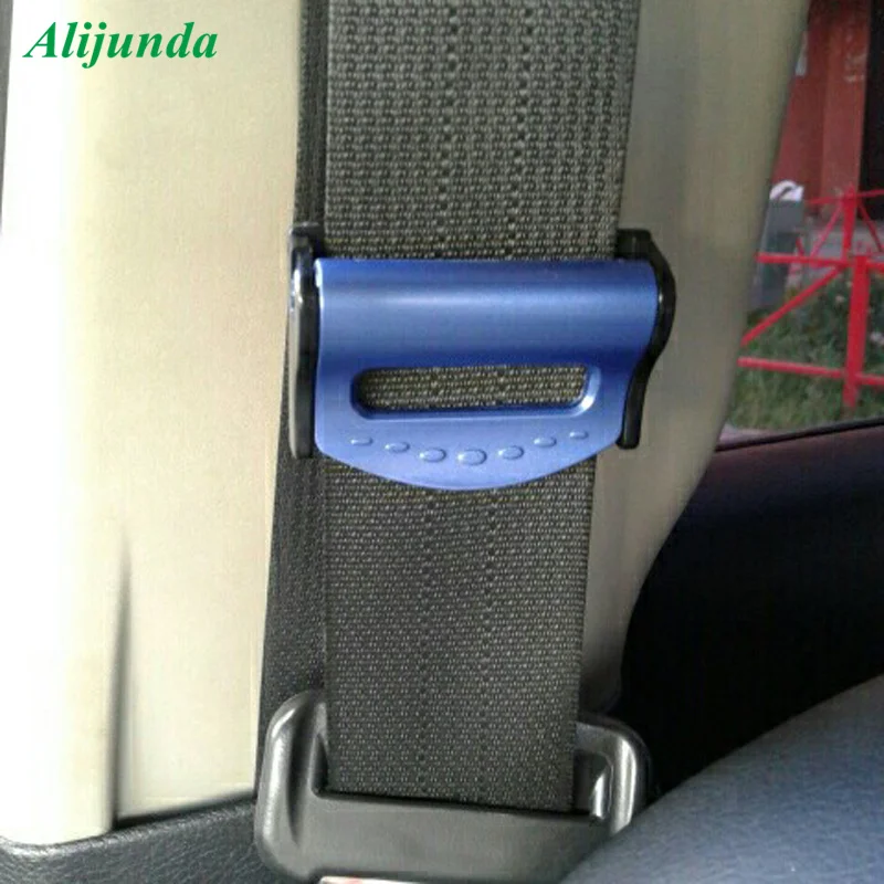 

2Pcs safety seat belt clip adjuster stop clip car shape for Mercedes-Benz Cadillac XTS SRX ATS CTS/Renault Koleos Fluenec