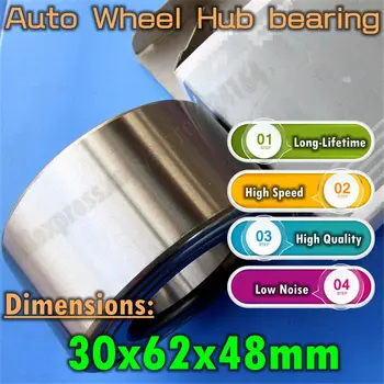 

Long-Lifetime High speed Car Bearing Auto Wheel Hub bearing DAC30620048 Free Shipping 30*62*48 30x62x48 mm High Quality