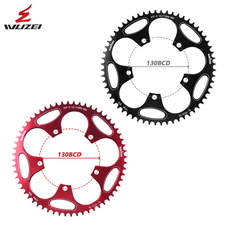 Road bike Round Narrow Wide Sprockets 110 BCD 50//52//54//56//58//60T Chainwheel.