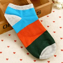 Унисекс полосатые спортивные носки хлопок Скейтборд Мужские Женские носки комфортные дышащие носки 1 пара беговые велосипедные носки#30