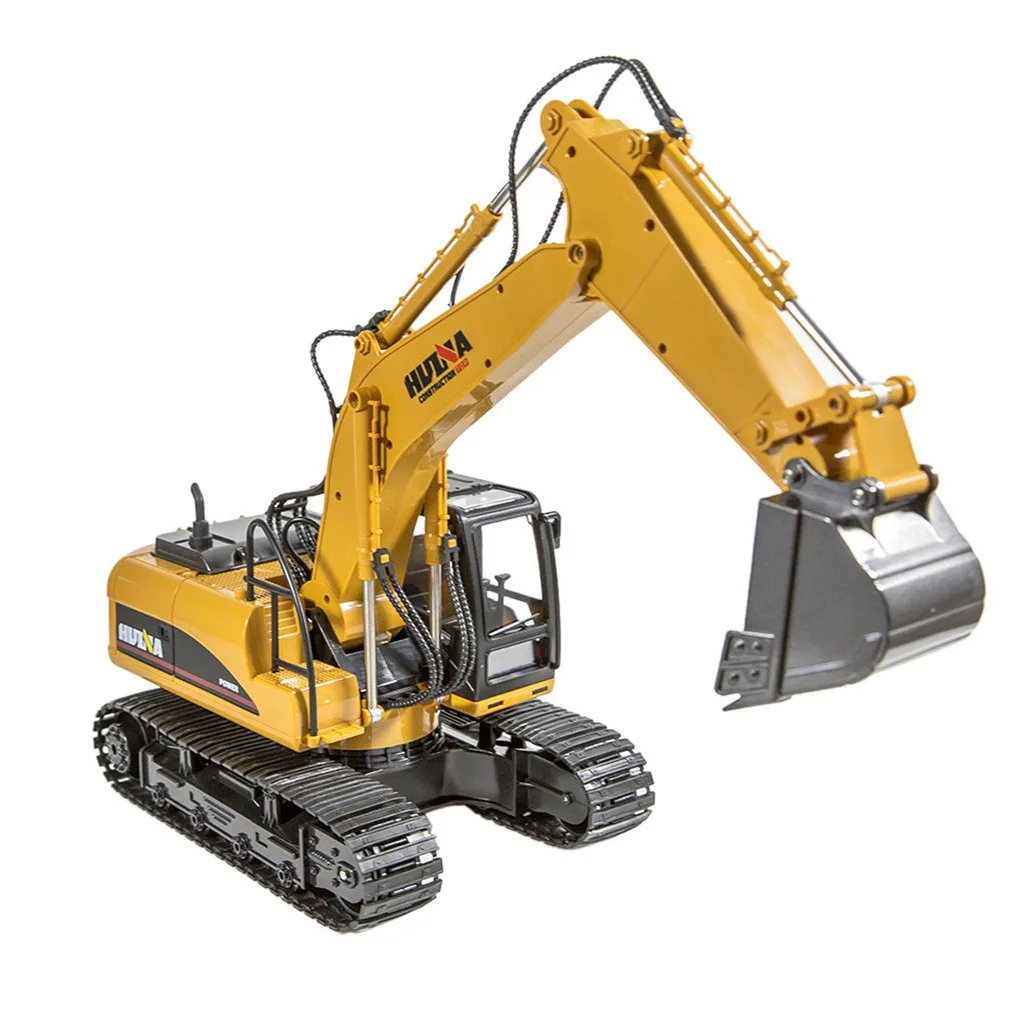 

8 Channel 1/14 RC Excavator Excavat Truck Toy Remove Control Construction Vehicle Boy Gift RC Engineering Car Tractor Brinquedos