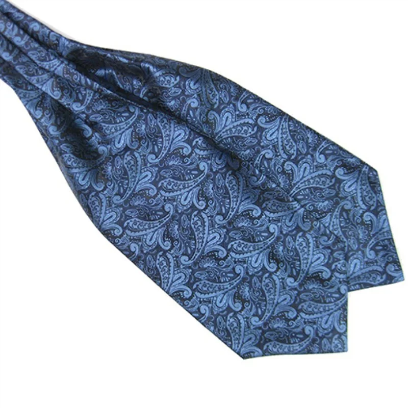 

Men's Classic Colorful Silky Satin Wedding Banquet Necktie Cravat Ascot Tie