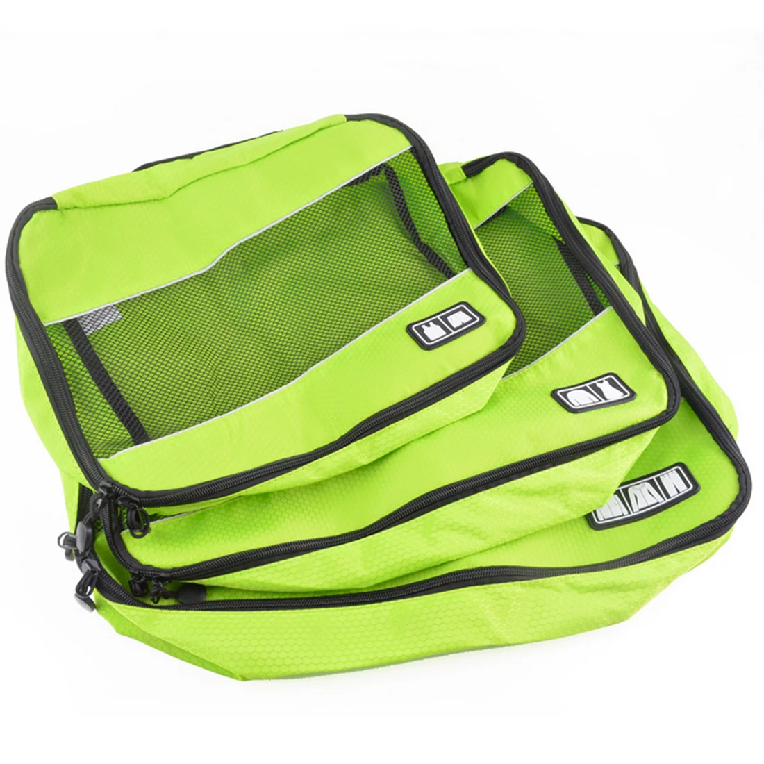 3Pcs Universal Travel Bags Set Breathable Polyester Clothes Sorage Bag