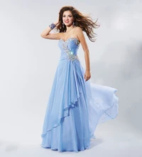 Glamorous Weg Von der Schulter Lange Weibliche Kleid 2016 Strass Plissee Chiffon Abendkleider Kunden Vestido de Festa