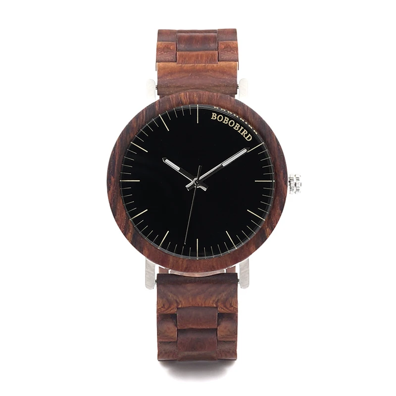 BOBO BIRD Brand M16 All Wooden Watch Men Casual Luxury Wood Strap Wristwatches Gifts Watch reloj masculino