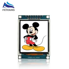 1,77 дюймов TFT lcd экран 128*160 1,77 TFTSPI TFT цветной экран модуль последовательного порта 5 шт. MODU