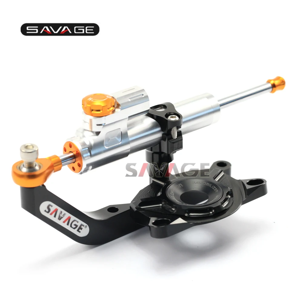 

For KAWASAKI Z1000 2014 2015 2016 Motorcycle Accessories Steering Damper Stabilizer with Mount Bracket Kit C