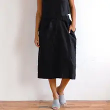 Длинная юбка женская s макси юбка женская мода эластичная талия плотная плиссированная юбка винтажная свободная длинная юбка jupe femme плиссированная 25H