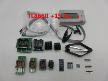 

MiniPro TL866II PLUS Prgrammer USB Universal Programmer /Bios Programme+15 pcs items nand TSOP48 IC CLIP