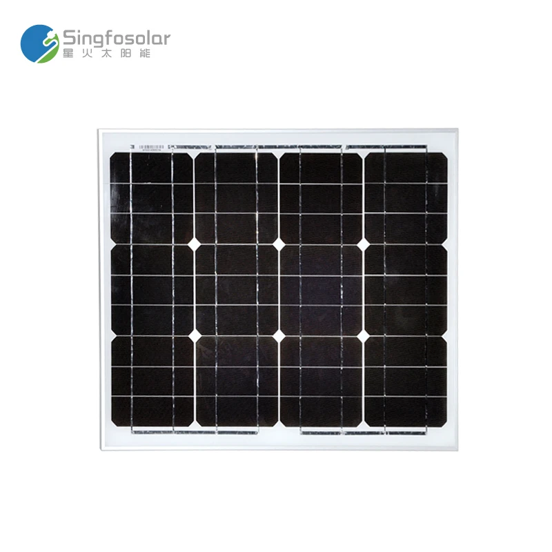 

Solar Panel 30W 18V Monocrystalline Silicon 12V Battery Charging Solar Cell Painel Solar Fotovoltaico Caravan Boat Yacht LED