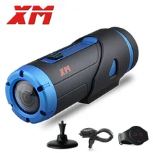XM H.265 1080P HD Waterproof Starlight Night Vision Sports Camera Wifi Video DV Action Camera G-sensor With 3 Accessories