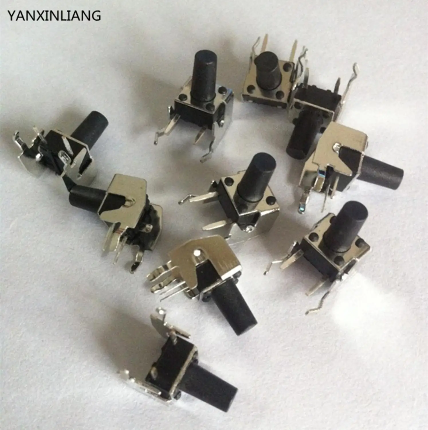 10Pcs Micro Switch Tact Switch Sw 4.5X4.5X3.8MM Push Button New Ic lw