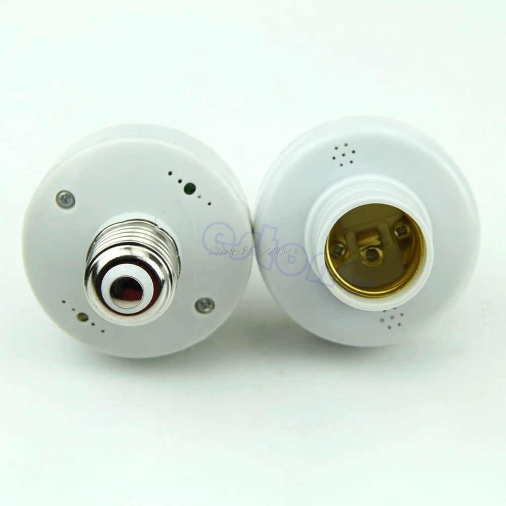 4 шт. E27 беспроводной пульт дистанционного управления светильник лампа держатель колпачок переключатель