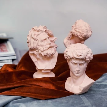 

Venus Agrippa Voltaire La Marseillaise Bust Statue Resin Craftwork Office Hotel Living Room Decoration Gift L2688