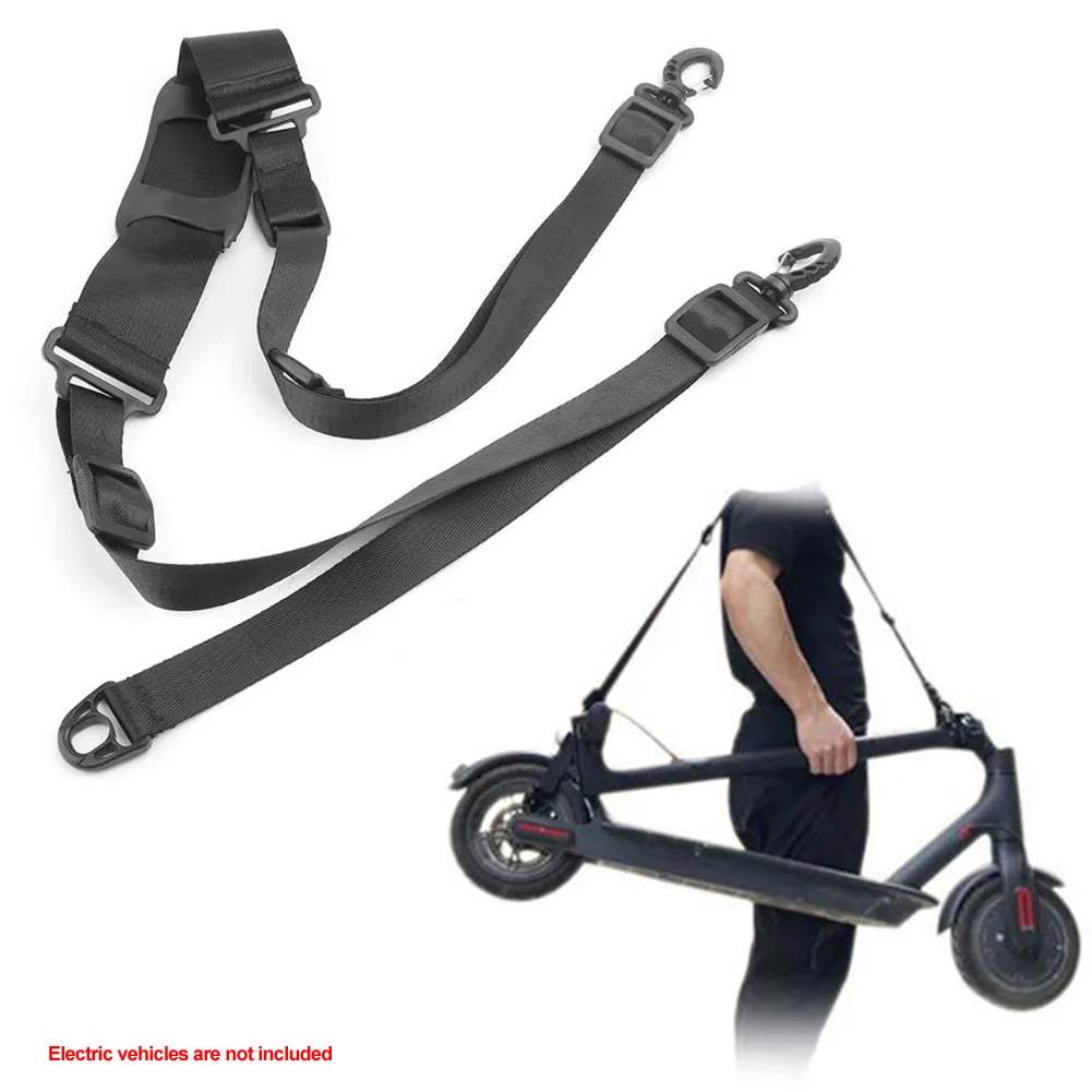 حزام اكسسوارات اليد تحمل الدراجة أجزاء قابل للتعديل واحد الكتف لوح التزلج في الهواء الطلق سكوتر حزام الدراجات ل Xiaomi Mijia