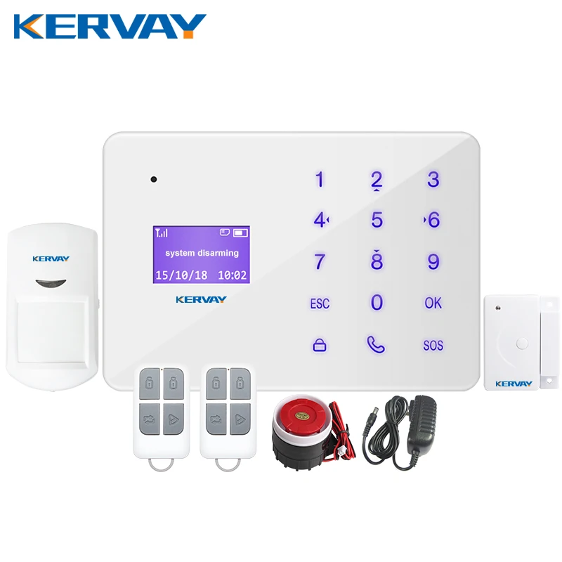 bilder für Kervay 433 mhz Drahtlose Fernbedienung Home Security Alarm System IOS Android APP Smart Sprach Einbrecher Gsm-alarmsystem bilder für Kervay 433 mhz Drahtlose Fernbedienung Home Security Alarm System IOS Android APP Smart Sprach Einbrecher Gsm-alarmsystem