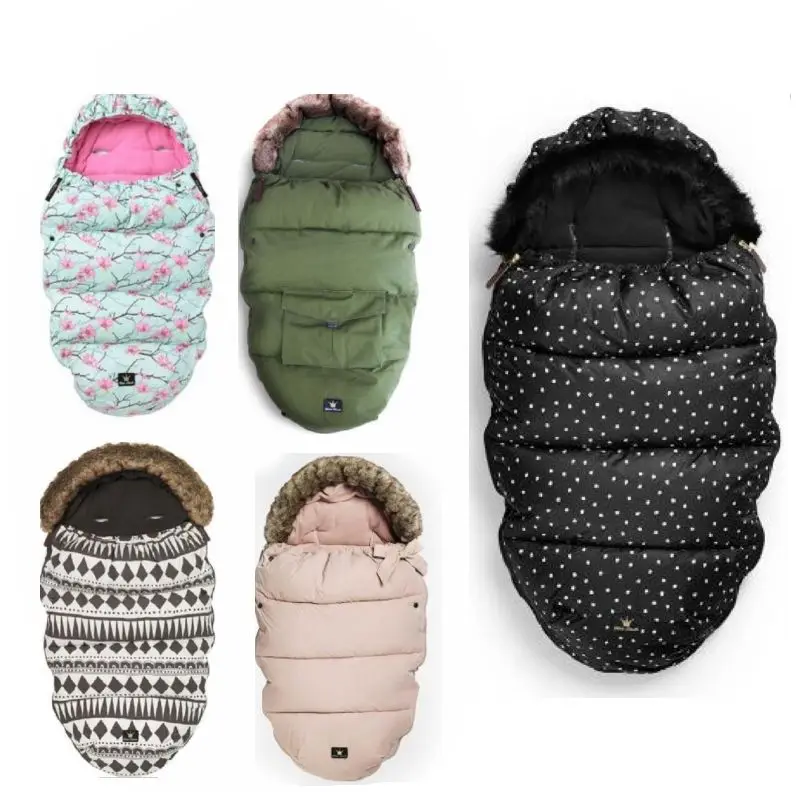 Us 69 0 Baby Stroller Oversized Sleeping Bags As Envelope And Winter Wrap Sleepsacks Products Used Asbag Blanket Swaddling Bananas In Three