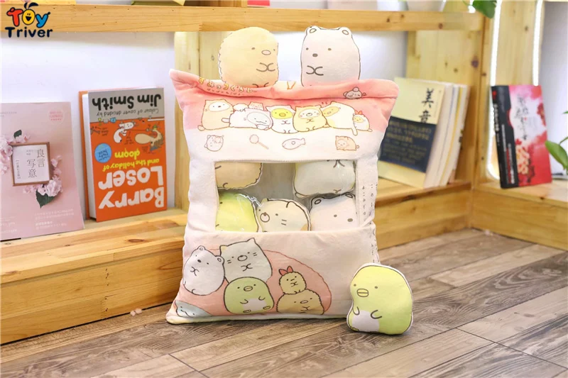 Японская анимация Одна сумка San x Sumikko Gurashi уголок биологическая плюшевая игрушка мягкая подушка креативный подарок на день рождения Рождество