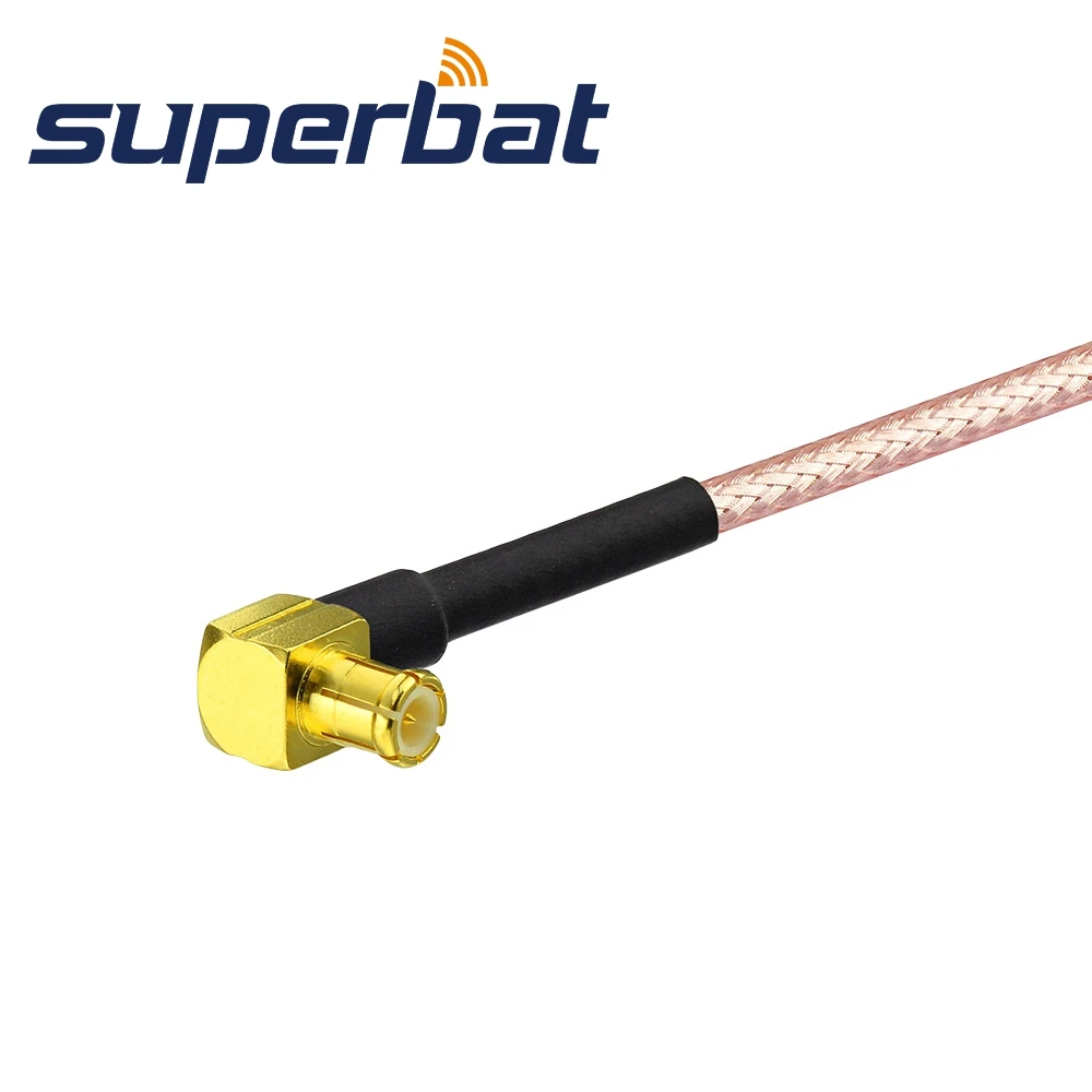 Wireless Coaxial Jumper Cable Assembly MCX to N Female