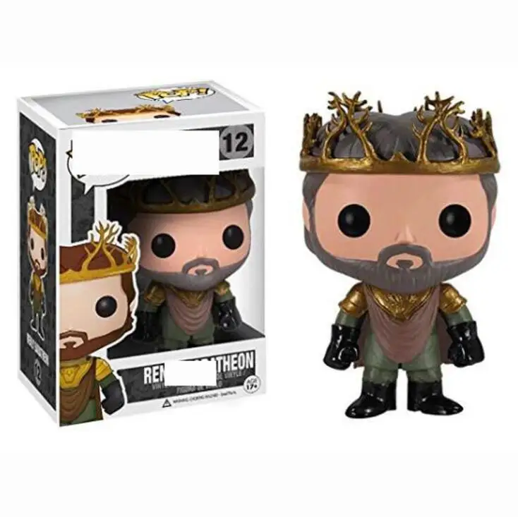 FUNKO поп Игра престолов фильм Коллекционная модель игрушки Песнь Льда и Огня виниловая кукла подарок на день рождения фигурка - Цвет: Box