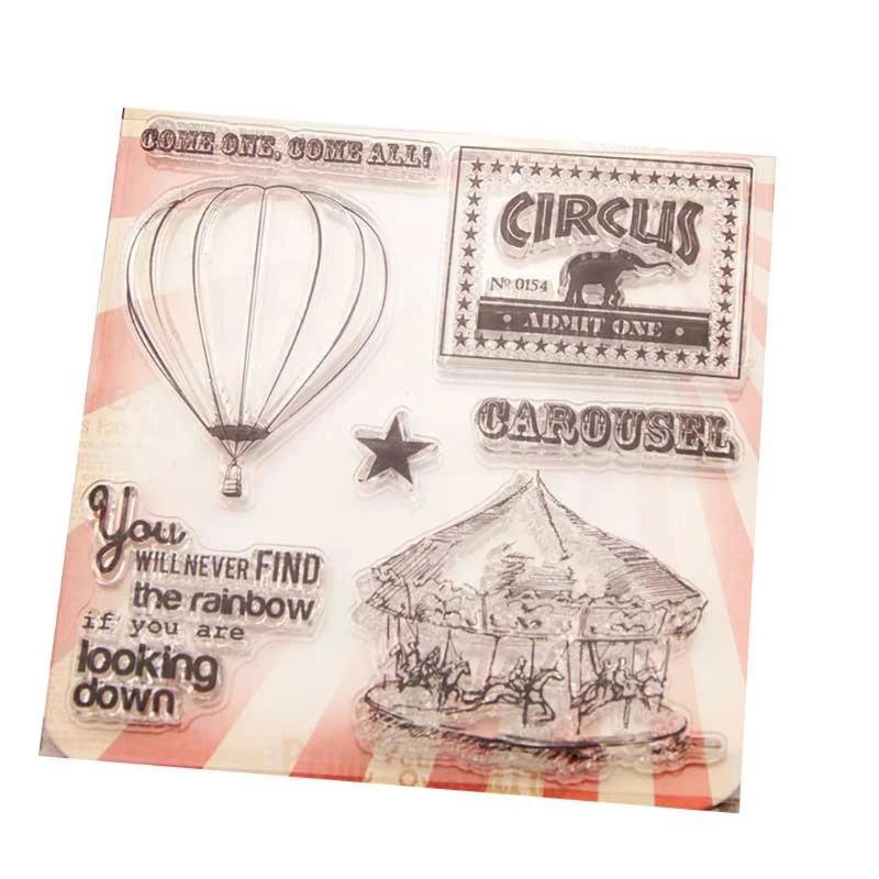 Balloon Clear Silicone Seal Stamp for DIY Album Scrapbooking Photo Card Decor--Y142 | Дом и сад