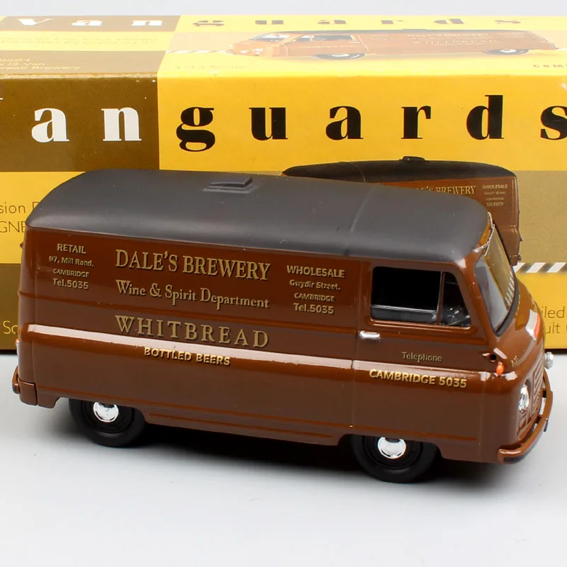 

1:43 Scale Vintage Corgi Vanguards Morris Austin J2 152 Van cars Whitbread Brewery bus diecast vehicles model toys for children