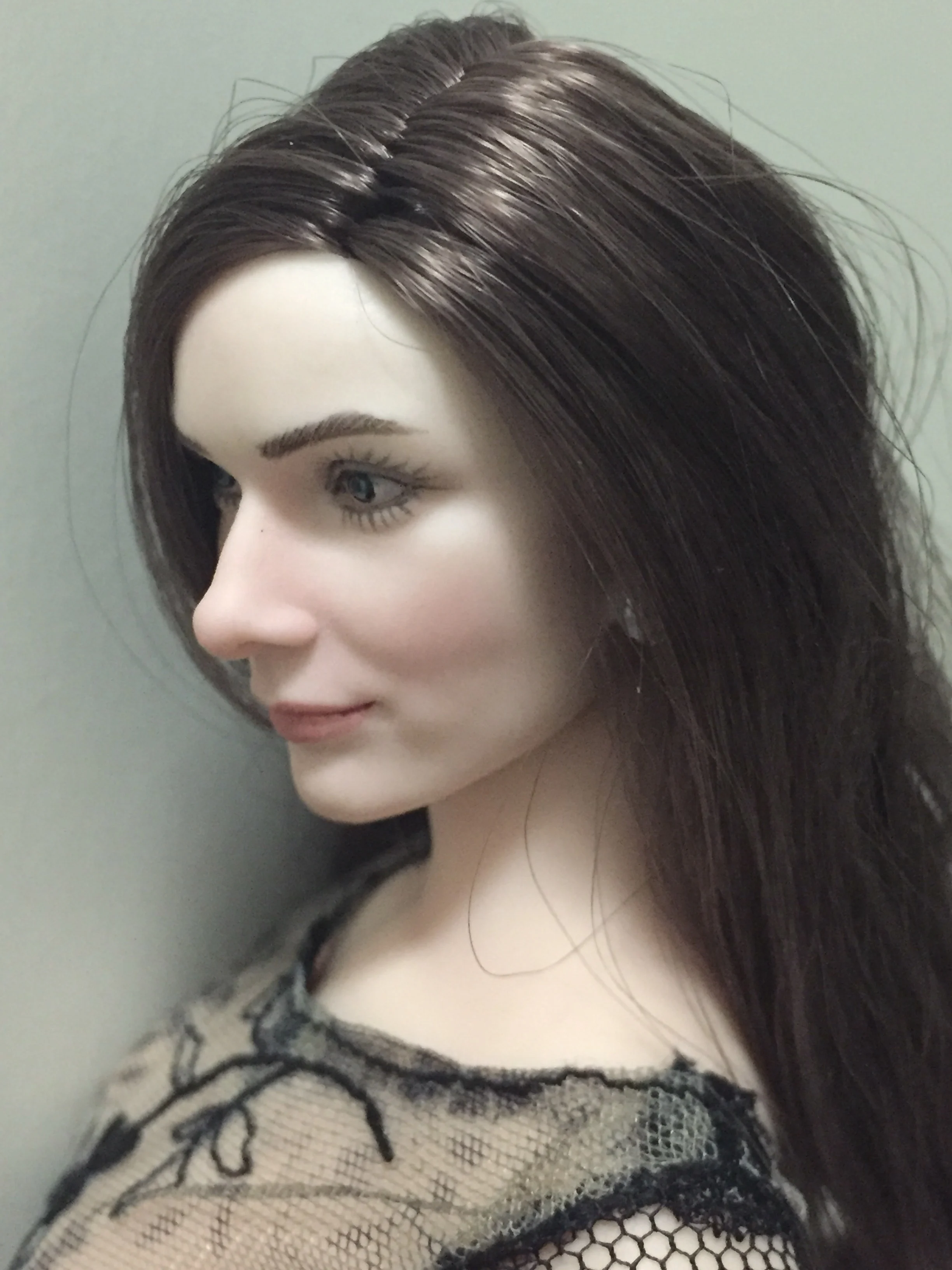 Коллекция 1/6 весы Одри Хепберн голова лепить с реальными волосами подходит для 12 дюймов фигурка игрушка Phicen белая кожа модель тела