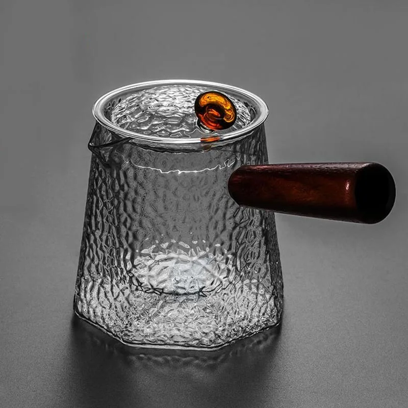 

300ml-700ml Creative Teapot Heat Resistant Glass Filter Handle Pot Chinese Kung Fu Tea Set Drinkware Juice Coffee Milk Kettle
