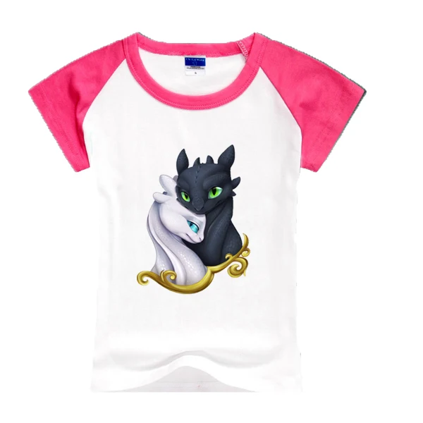 

2019 movie tame master 3 cartoon toothless baby T-shirt boy girl t-shirt free design cartoon personality patternBHY396