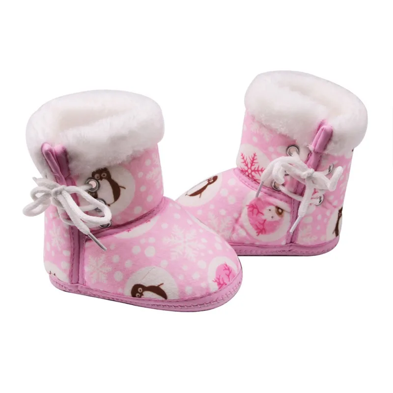 Зимняя обувь для маленьких мальчиков и девочек; для русской зимы; для младенцев; теплая зимняя обувь с хлопковой подкладкой для девочек; Детские ботиночки; ботинки для малышей; 0-12 месяцев