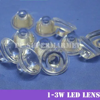 

100 x LED Lens Reflector 90 Degree For 1W 3W Lamp Chip