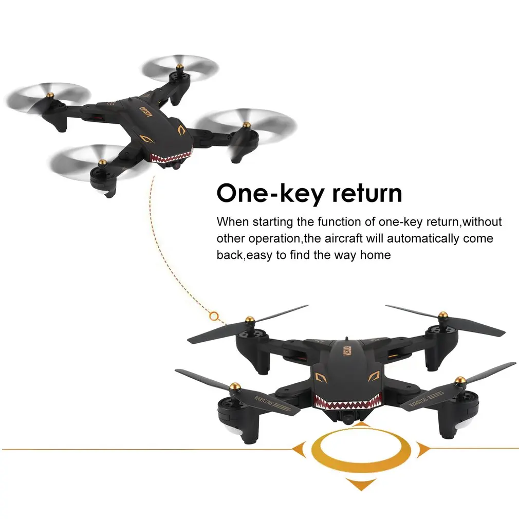 VISUO XS809S Радиоуправляемый Дрон WiFi FPV широкоугольный 720P камера удержание высоты
