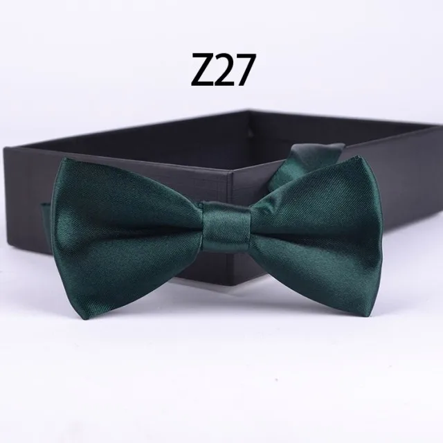 Новая детская бабочка сплошной цвет галстук-бабочка цветок Досуг Одежда Шкатулка для аксессуаров галстук - Цвет: Z27