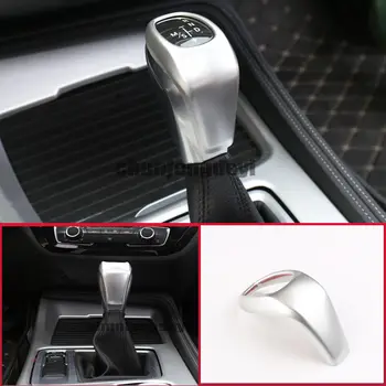 

for BMW X1 F48 2016 2017 ABS Chrome Gear Shift Knob Cover Trim