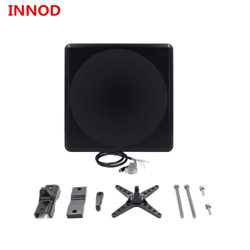 

IP68 waterproof impinj r2000 chip Read range 1-20m uhf integrated rfid reader with 9dbi antenna TCP IP/RS232 for personal access