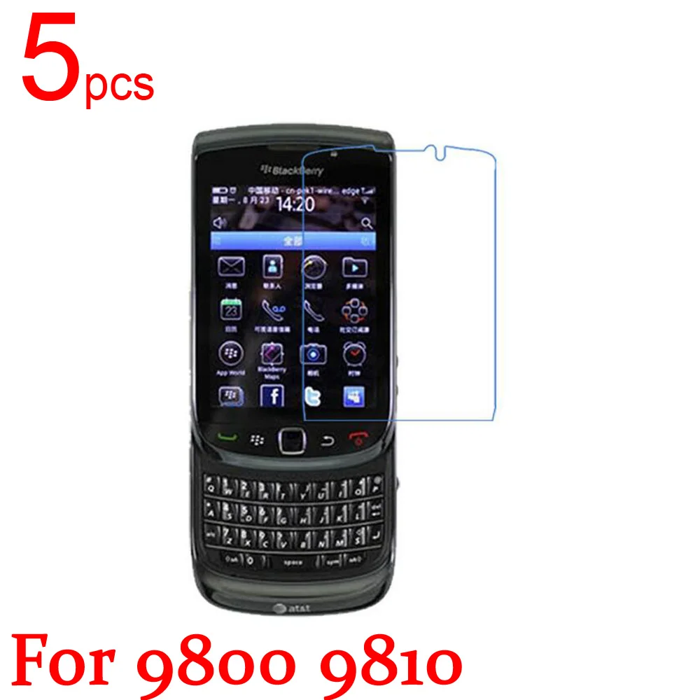 

5pcs Ultra Clear/Matte/Nano anti-Explosion LCD Screen Protector Film Cover For Blackberry 8520 9300 9800 9810 9720 Leap Film