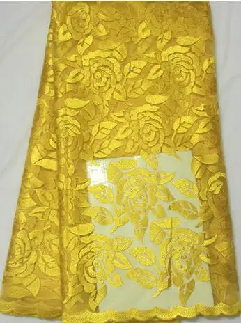 

Latest Net French Lace Material High Quality French Net African Lace Fabric With Stone Nigerian Wedding African Lace WY5533