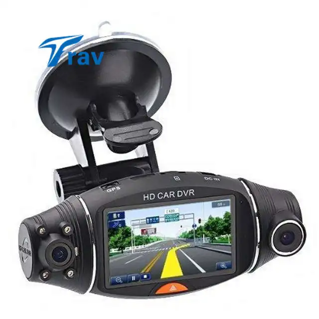 Best Value 2.7" R310 TFT Dual Lens HD Car DVR Camera Cam Auto Video Recorder GPS G-sensor