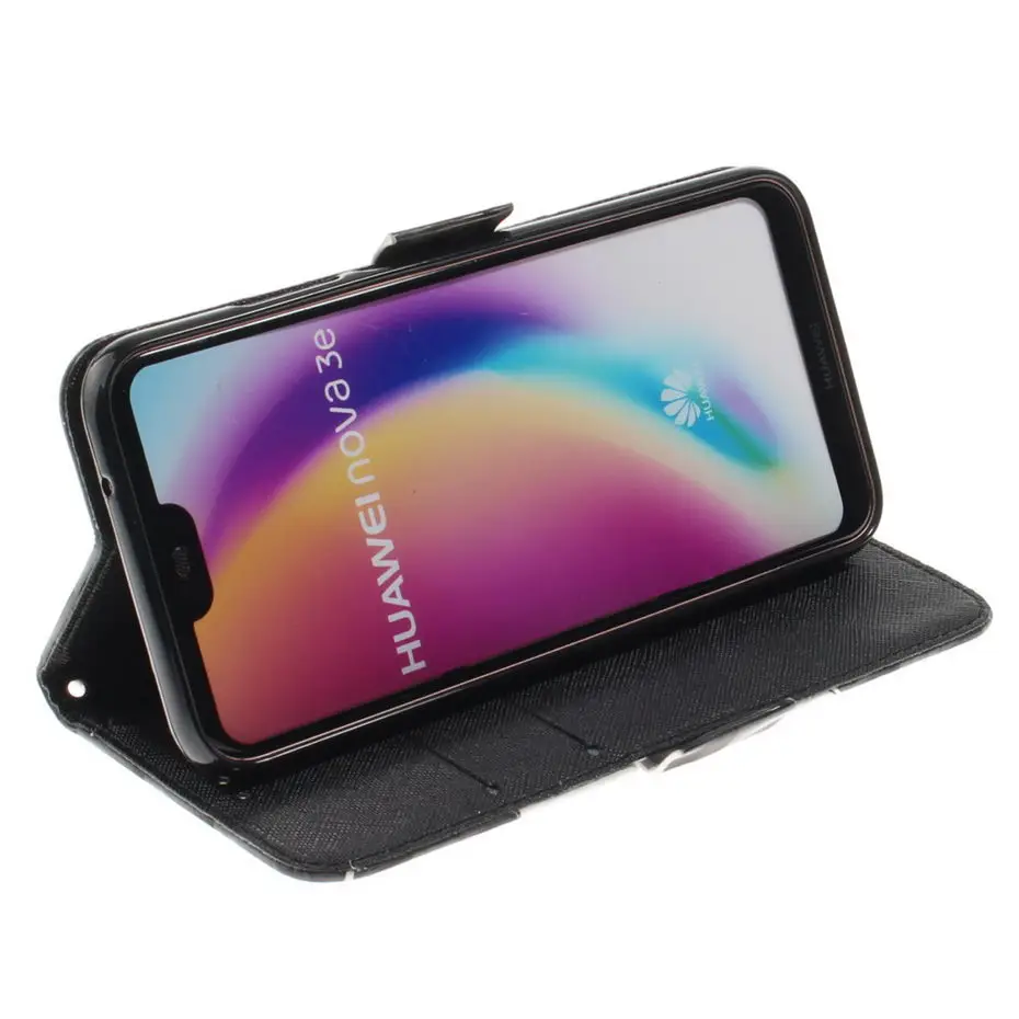 Роскошный флип-чехол-кошелек для huawei P20 Lite Pro Nova 3E 2I Y9 MATE 10 LITE P Smart Honor 10 чехол для телефона из искусственной кожи