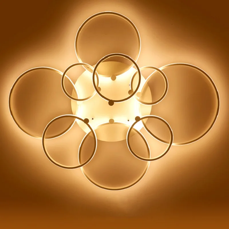 Preise Oberfläche montiert moderne led deckenleuchten für wohnzimmer Bett zimmer licht Weiß Braun plafondlamp hause beleuchtung led Decke lampe