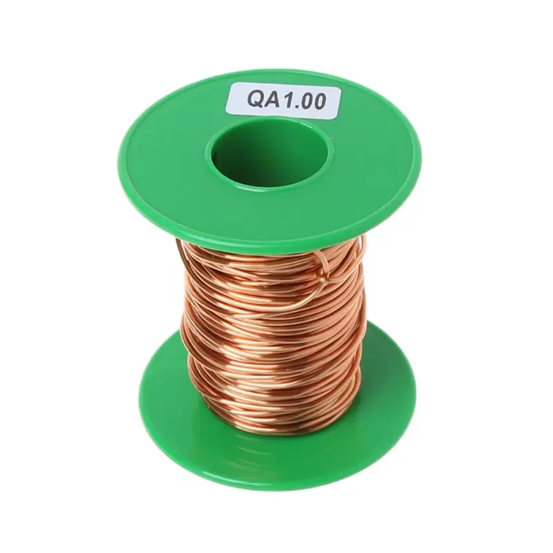 

100Grams/lot 12m Polyurethane Enameled Copper Wire 1.0mm QA-1/155 Welding Wires831F