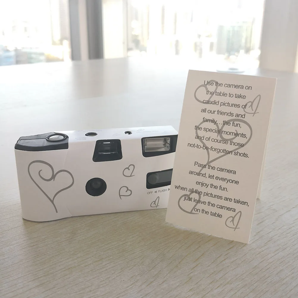 

Disposable Wedding Bridal Camera Wedding Decoration Camera Single Use 36 Flims Included 66CY