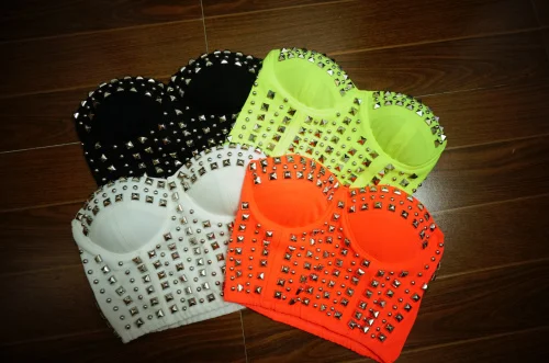 neon bustier