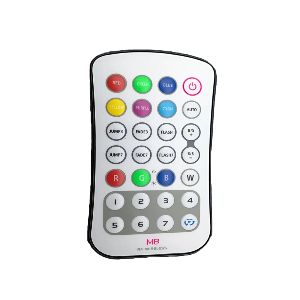 New Led RGBW Controller 28 Key 2.4Ghz Wireless RF Remote DC 12V 24V Input 3A 4 channel 12A 288W Output RGB RGBW Led Strip Use