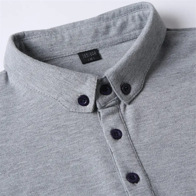 3Colors Summer Cotton Polo Plain Men 2019 New Short Sleeve Casual Solid Male Polo Shirts Fast Dry MuLS Brand Tops Fitted Size 6