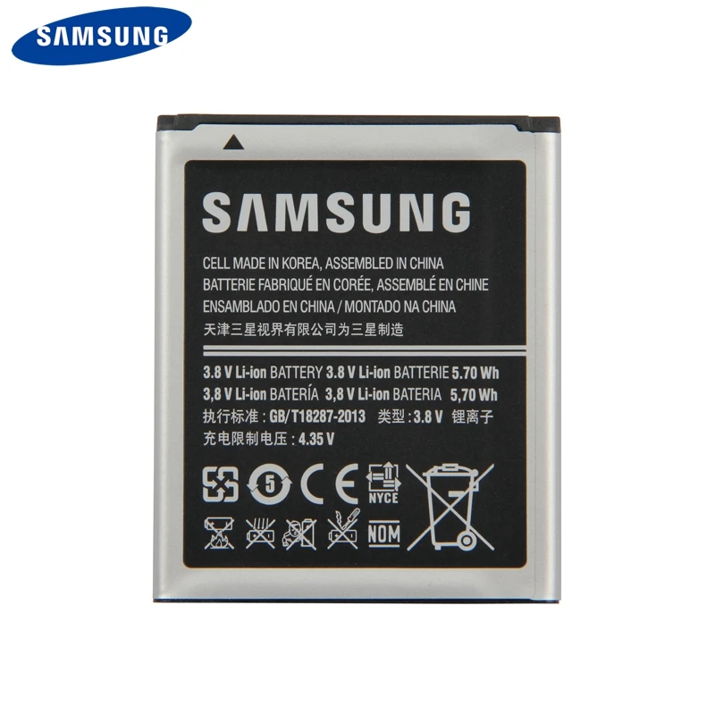 samsung Батарея EB425161LU для samsung GT-S7562L S7560 S7566 S7568 S7572 S7580 i8190 I739 i759 I669 I8160 S7582 J1mini