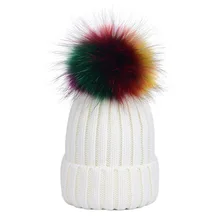 Женская осенне-зимняя шапка, женская меховая женская шапка из натурального меха енота, цветная шапка-бомбер с защитой от шариков, шапка Macka Oxota Sitka