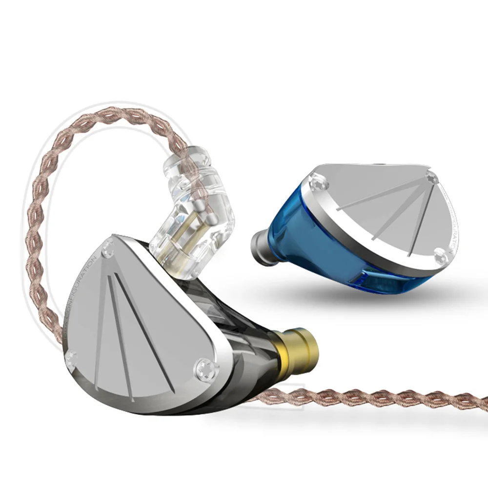 KB EAR KB10 5BA in Ear Earphone Running Sport Technology HIFI  Headset With Mic Earplug