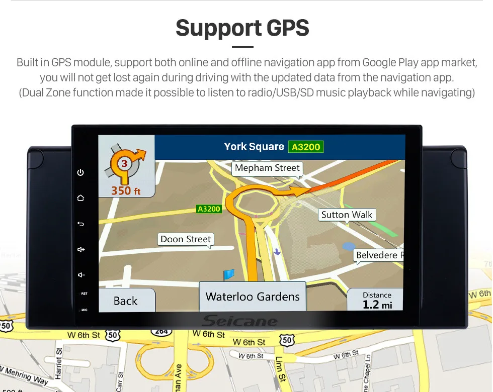 Excellent Seicane 1Din 9" Android 8.0/8.1 Head Unit Car Radio For 1996-2003 BMW 5 Series E39 520i 523i 525i M5 WiFi Multimedia Player 10 Excellent Seicane 1Din 9" Android 8.0/8.1 Head Unit Car Radio For 1996-2003 BMW 5 Series E39 520i 523i 525i M5 WiFi Multimedia Player 10