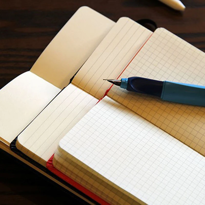Classic hardcover office school notebook stationery, fine bandage planner notebook,4 kinds inner paper:Blank line grid dots,A5A6 Classic hardcover office school notebook stationery, fine bandage planner notebook,4 kinds inner paper:Blank line grid dots,A5A6